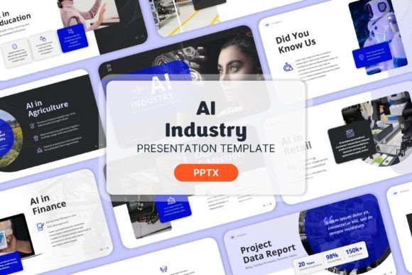 AI Industry - Powerpoint Template: The Professional Creative Edge