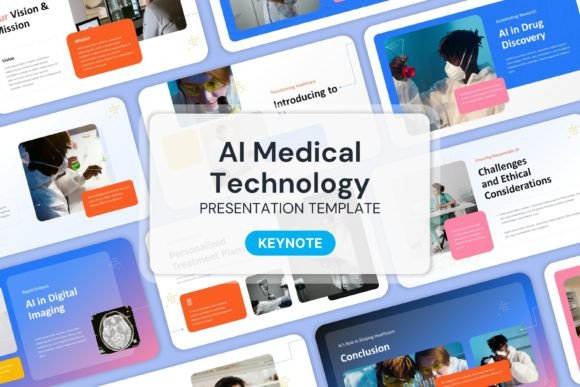 AI Medical Technology Keynote Template: Your Next Presentation Edge