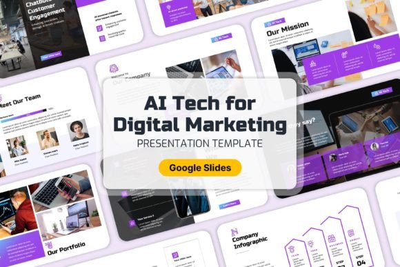 AI Tech for Digital Marketing - GSlides: Your Next Presentation Toolkit