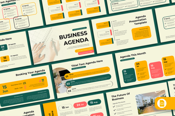 Business Agenda: Your Go-To Google Slides Template
