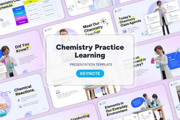 Chemistry Practice Learning - Keynote: A Template for Dynamic Presentations