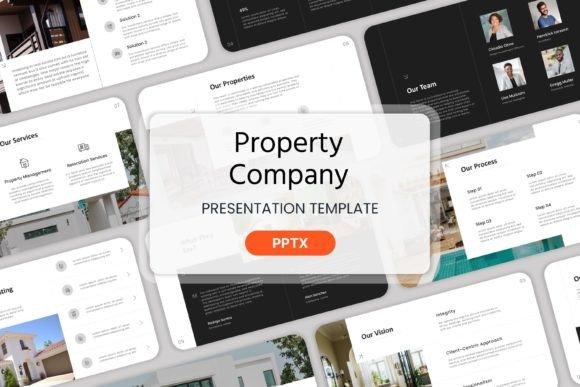 Elevate Your Brand with the Property Company Presentation Template