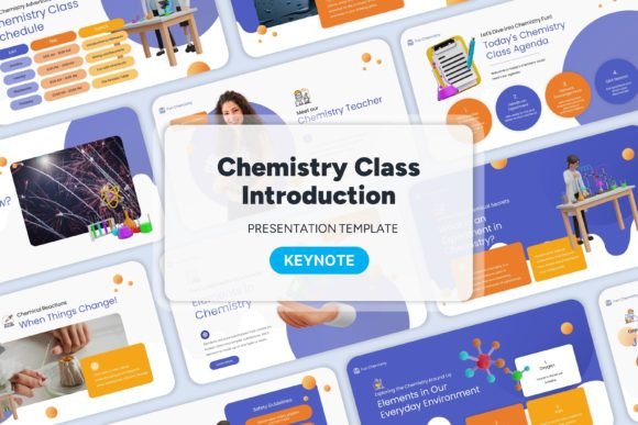 Elevate Your Business Narrative with Chemistry Class Introduction - Keynote
