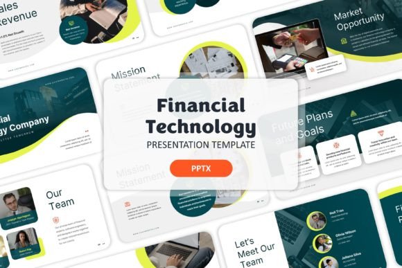 Elevate Your Pitch: Mastering the Financial Technology PPT Template