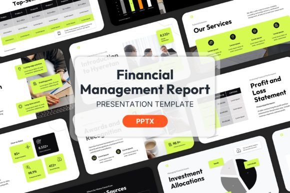 Financial Management Report - Powerpoint: A Professional Template