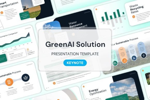 GreenAI Solutions - Keynote Template: Elevate Your Business Presentations