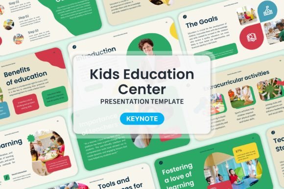 Kids Education Center - Keynote Template: A Smart Choice for Clear Communication