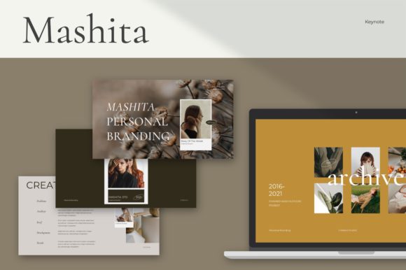 MASHITA Keynote Template: Elevate Your Brand's Storytelling