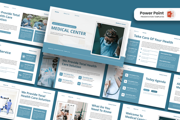 Medical Center - PowerPoint Template: A Visual Toolkit for Clarity