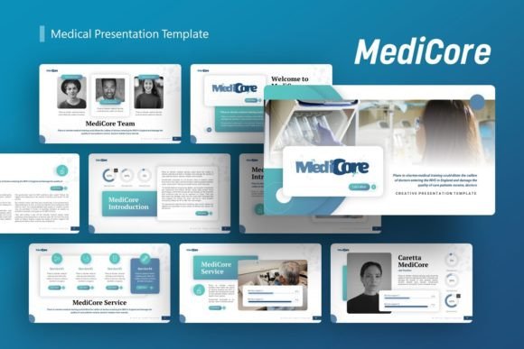 Medical Presentation - MediCore: Streamlining Professional Communication