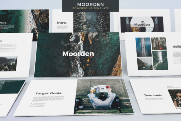 Moorden PowerPoint Template: Modern Slides for Any Presentation