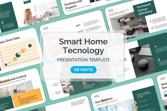 Smart Home Technology - Keynote Template: Your Next Pitch Deck