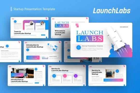 Startup Presentation - LaunchLabs: Your All-in-One Pitch Deck Toolkit