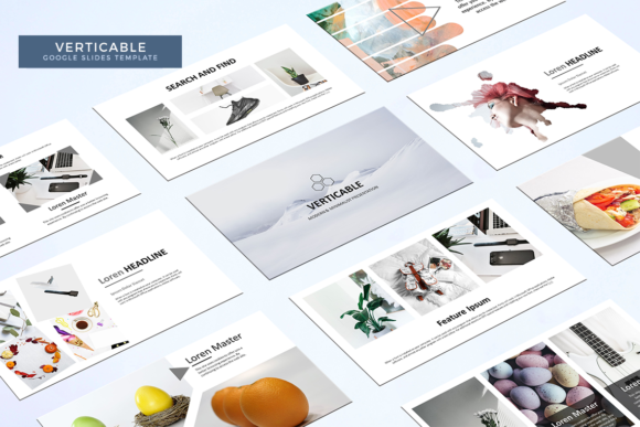 Verticable: A Modern Google Slides Template for Clean Presentations