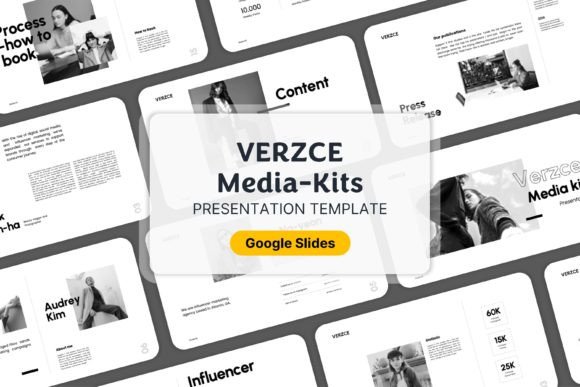Verzce Media Kits - Google Slides: Your Professional Design Toolkit